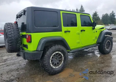 2012 Jeep Wrangler Unlimited Sport из США, поврежденный, VIN 1C4BJWDG7CL271186